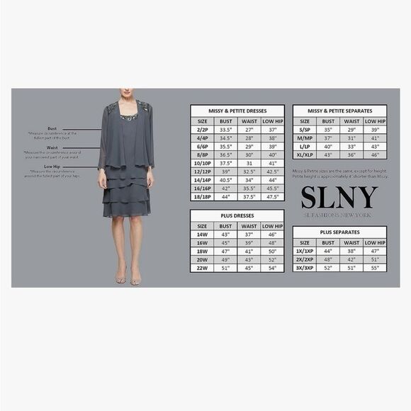 S.L. Fashions Women's Plus Size Sleeveless Tea Length Sequin Lace Jacket - Picture 5 of 8